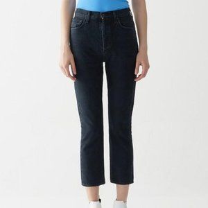AGOLDE Riley High Rise Crop Jean - Hideaway